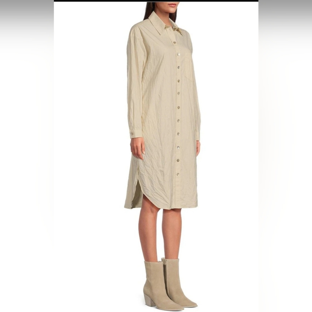 Le' AL.X Cotton Shirt Dress